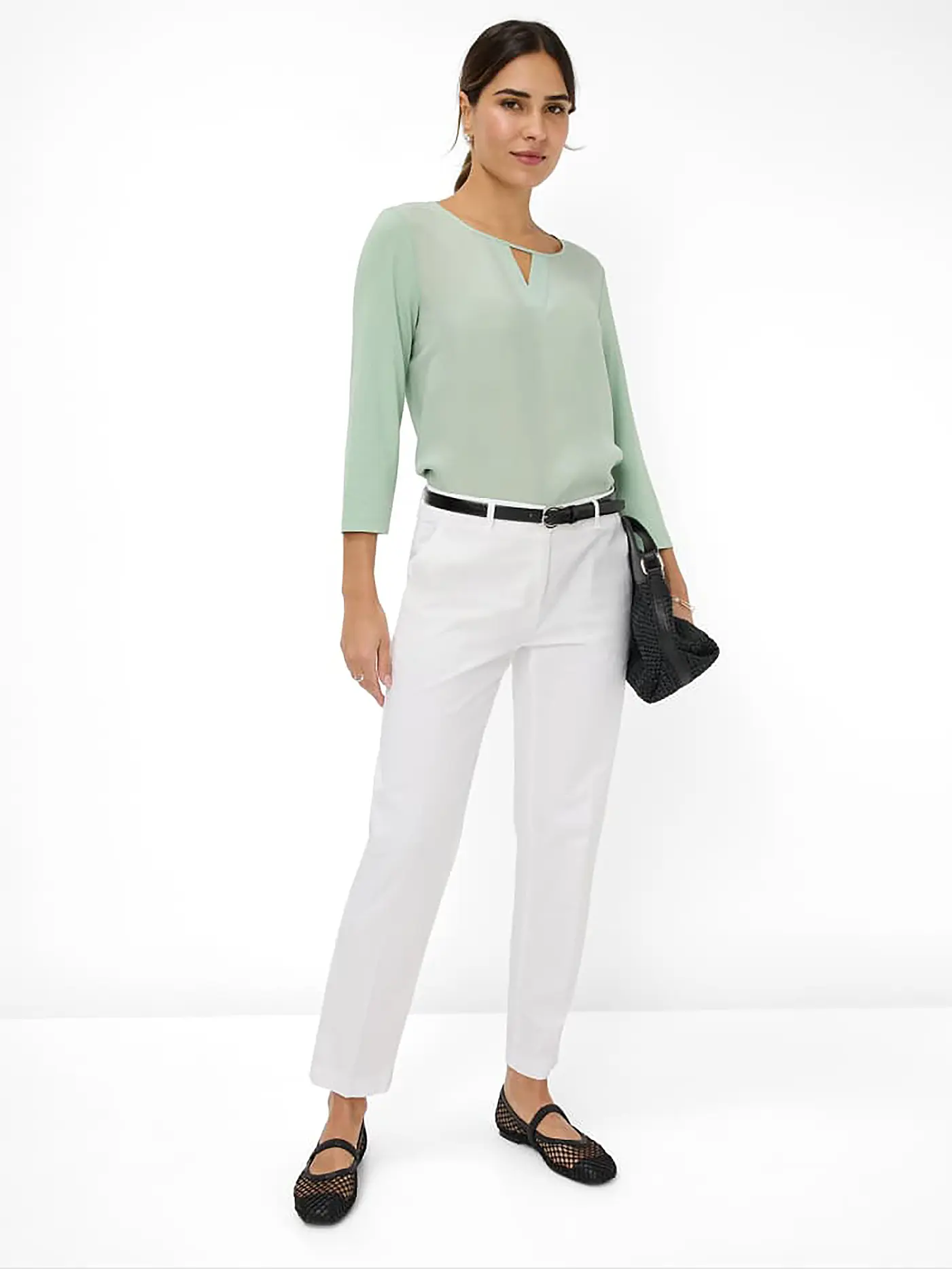 BRAX | Chino 7/8 MARON S | weiss